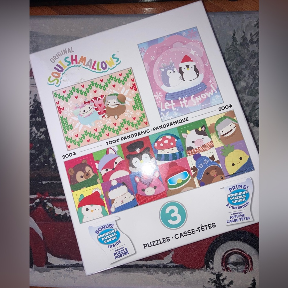Squishmallows Puzzle Set NEW